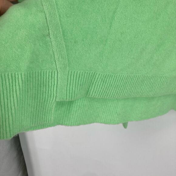 Free People Luna Pullover Sweater in Kiwi Green XL NEW - Picture 7 of 16